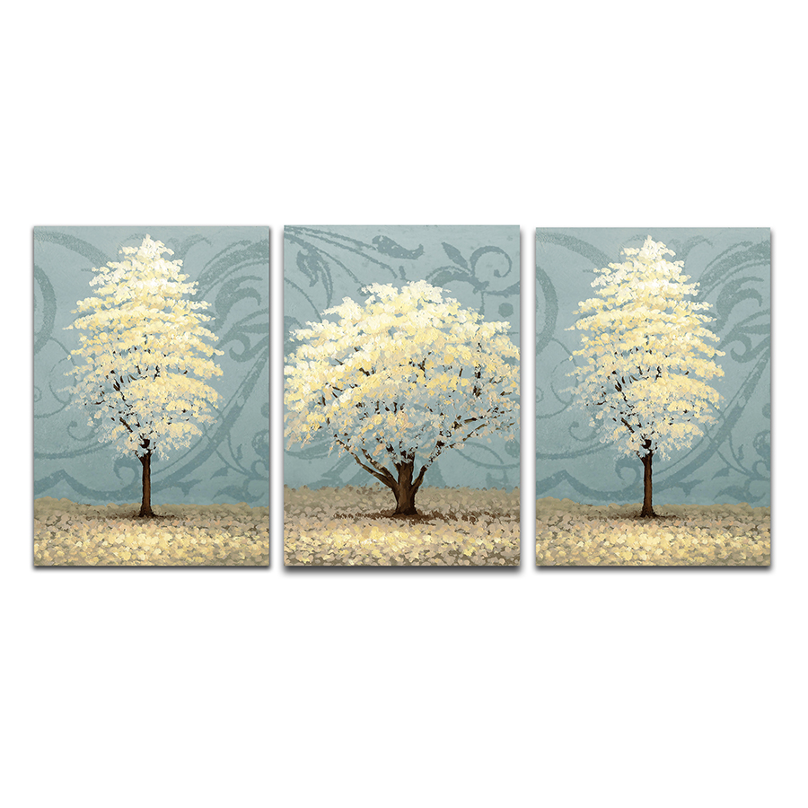 Bộ 3 Tranh Canvas Tặng Kèm Đinh Treo Tranh Chuyên Dụng - Khung Hình Phạm Gia PG132