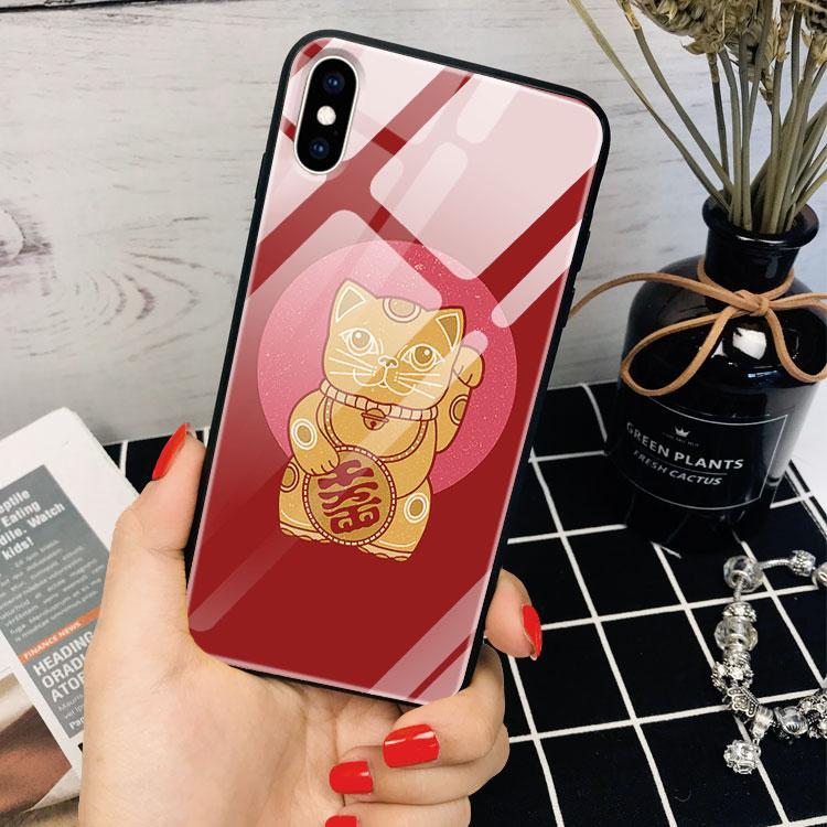 Ốp Lưng Mèo Thần Tài Cá Tính dành cho Iphone 6/6 plus/6S/6S Plus/7/7Plus/8/8Plus/X/Xs/Xs Max/11/11 Promax/12/12 Promax Meothantai107