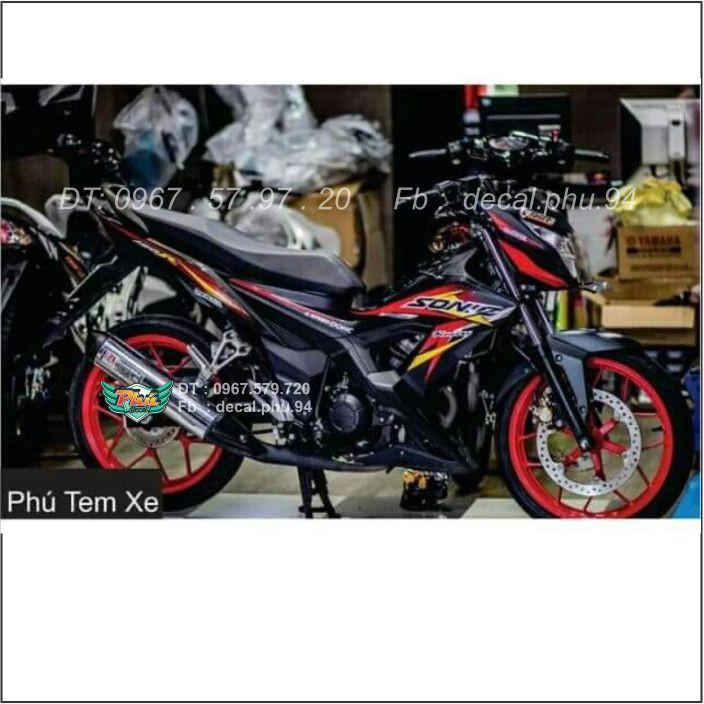 Tem Rời Sonic đỏ đen đẹp