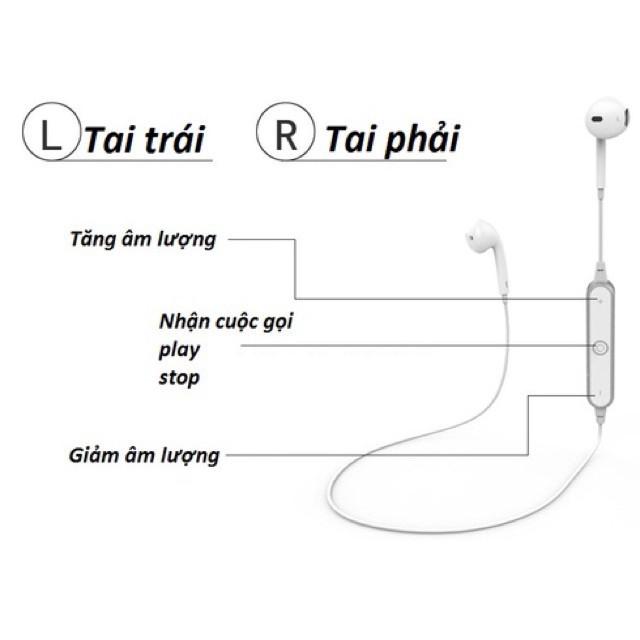 TAI NGHE BLUETOOTH SPORTS HANDSET S6 SIÊU BASS