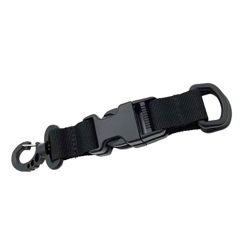 2x Outdoor Nylon Webbing Backpack Buckle Quick Hanger for Molle