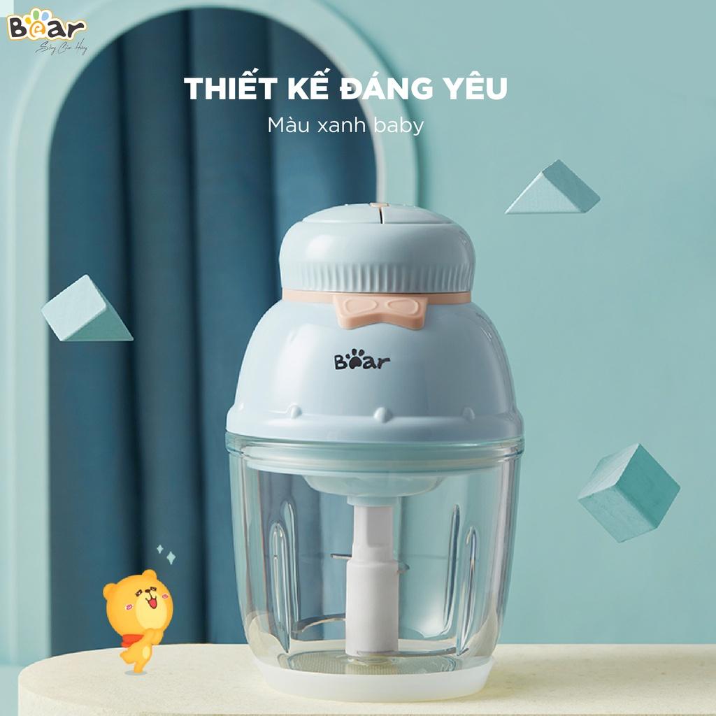 Máy xay ăn dặm 0,6L Bear B06V1 - Đa năng, tiện dụng cho bé - Hàng nhập khẩu