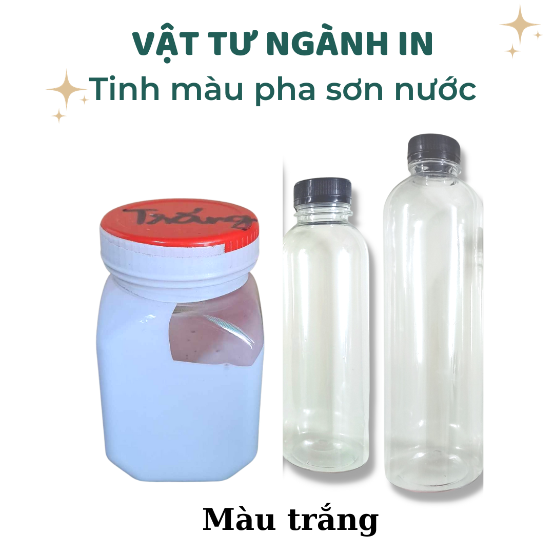 Tinh màu nước chuyên dụng pha sơn nước hoà tan nước tốt cho tất cả loại sơn nước nội thất, ngoại thất