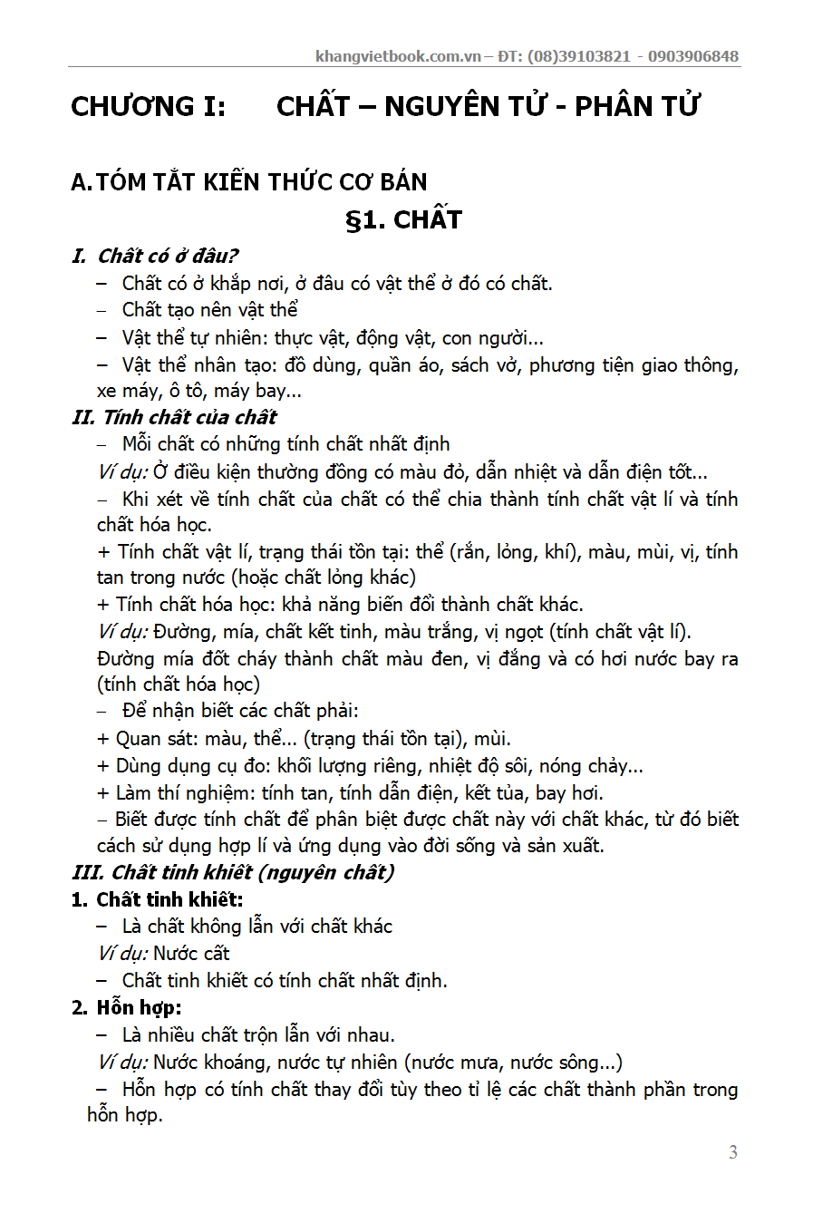 Chuyên Đề Bồi Dưỡng Học Sinh Giỏi Qua Các Kì Thi Hóa Học 8