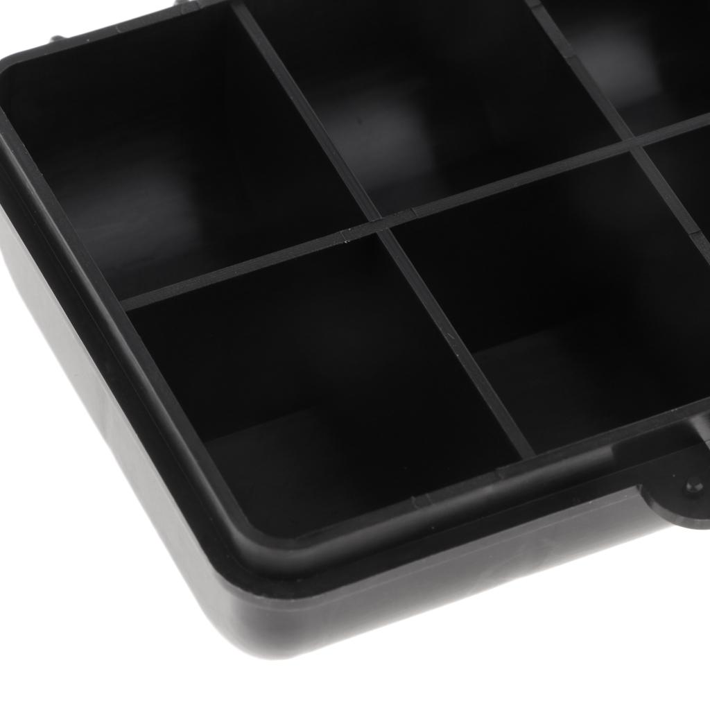 Plastic Fishing Lures Hook Baits Storage Tackle Box Case Container Organizer