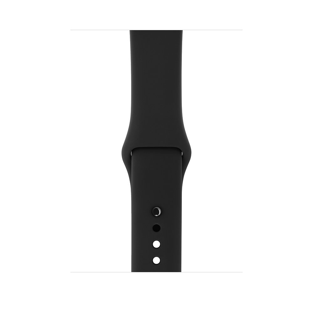 Apple Watch Series 3 GPS Sport Band (Viền Nhôm, Dây Cao Su) - Silver