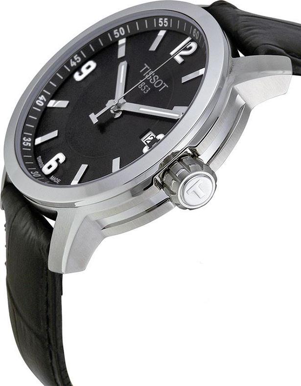 Đồng Hồ Nam Dây Da Tissot T055.410.16.057.00 (39mm) - Đen