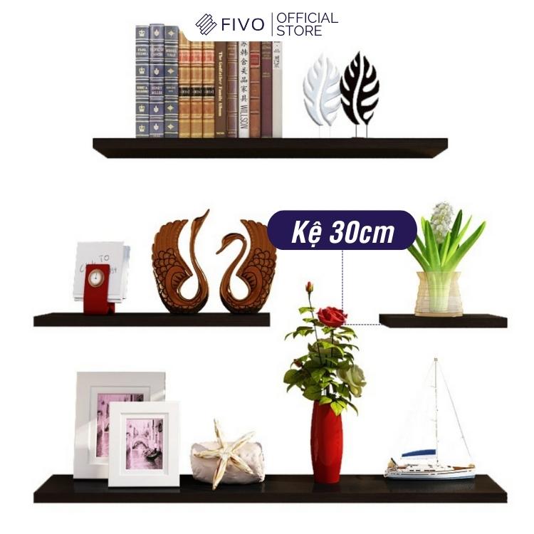 Kệ Treo Tường Trang Trí MDF Lõi Xanh Chống Ẩm FIVO FB41 Tiện Dụng Dễ Dàng Gắn Tường - Hàng Chính Hãng