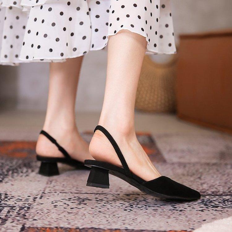 Giày Cao Gót Mũi Nhọn Đế Dày Thời Trang Dành Cho Nữ