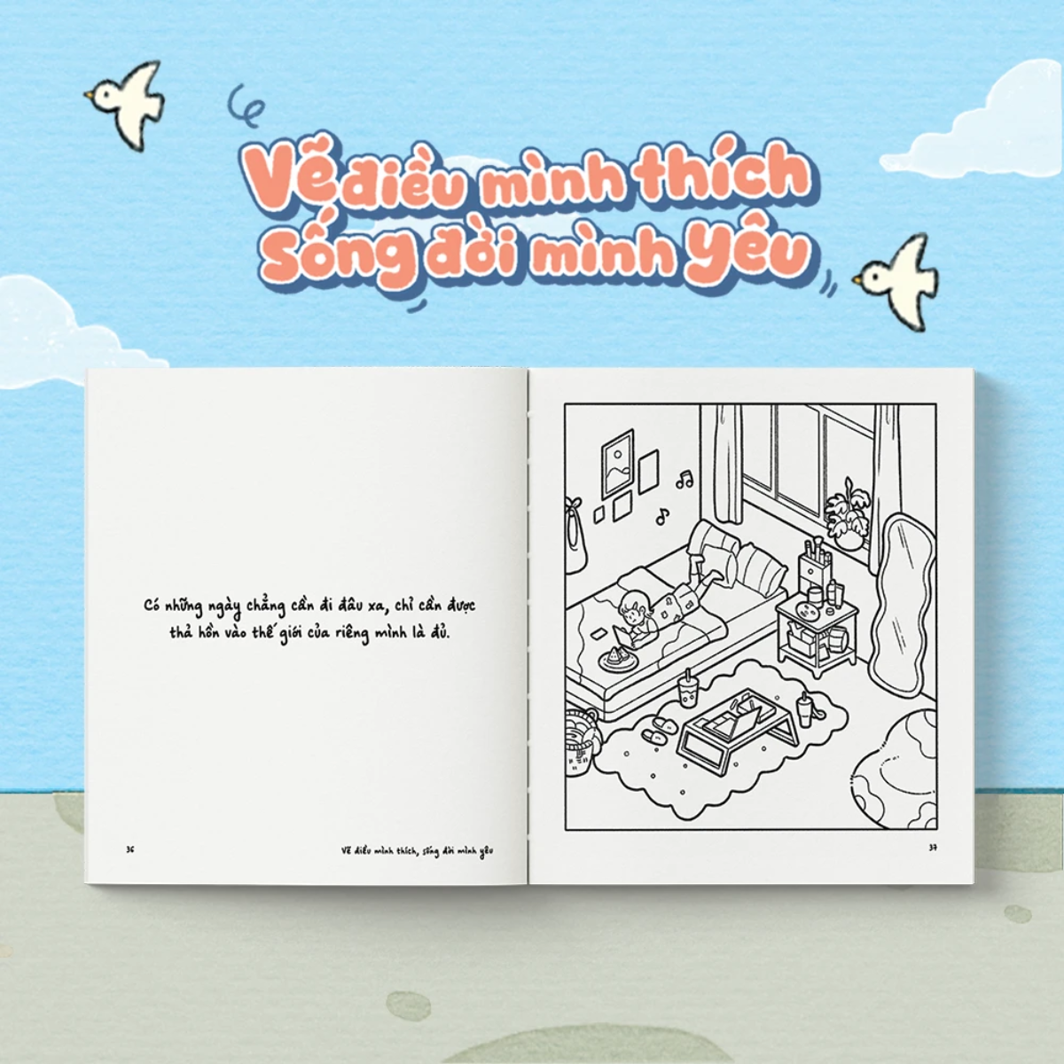 Sách - Vẽ Điều Mình Thích - Sống Đời Mình Yêu - Sói Potato