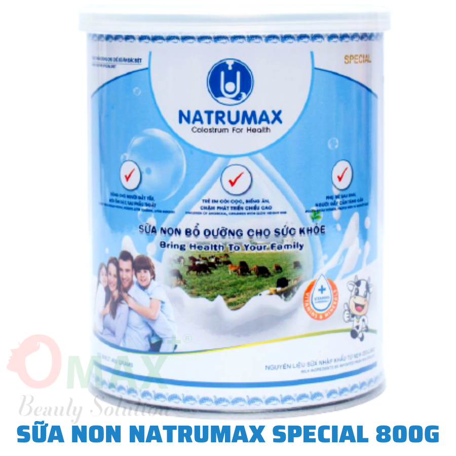 SỮA NON NATRUMAX SPECIAL 800Gram Dành Cho Người Gầy - Ốm