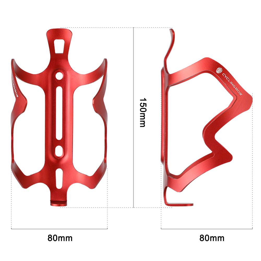 CYCLINGBOX Bike Water Bottle Cage Bicycle Bottle Holder Aluminum Alloy Water Bottle Mount for Mountain Bike Road Bike