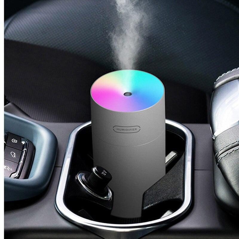 USB Air Humidifier Colorful Cup Mini Aroma Water Diffuser LED Light Ultrasonic Cool Mist Maker Fogger Car Aroma Humidificador