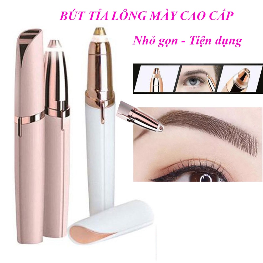 Bút Tỉa Chân Mày Mini Sạc Điện Với Lưỡi Cạo 360 Đa Năng Tạo Kiểu Chân Mày