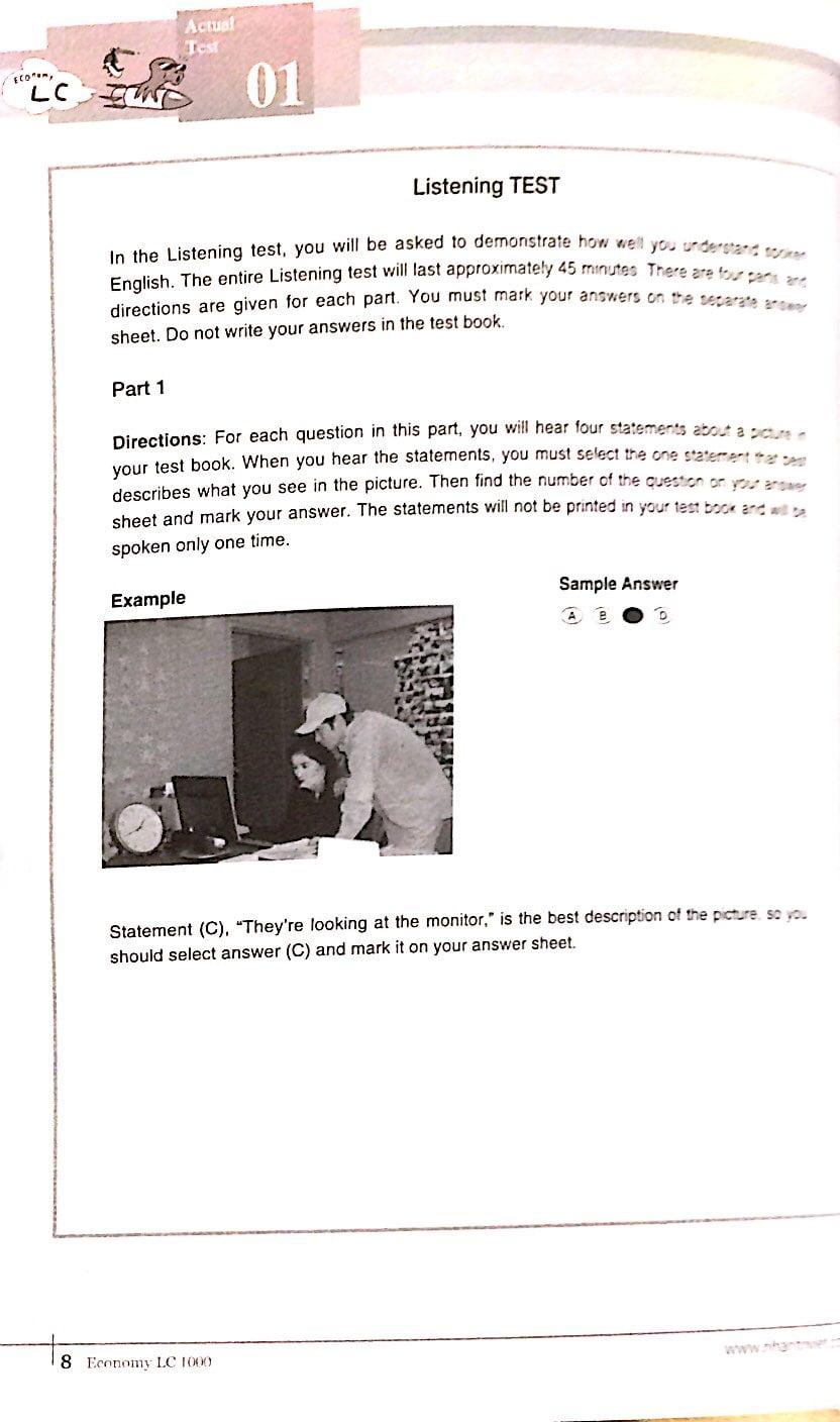 Economy TOEIC LC1000 Volume 2