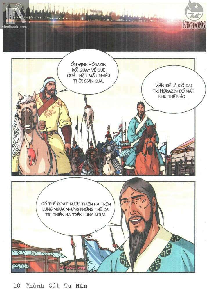 thành cát tư hãn chapter 80 9