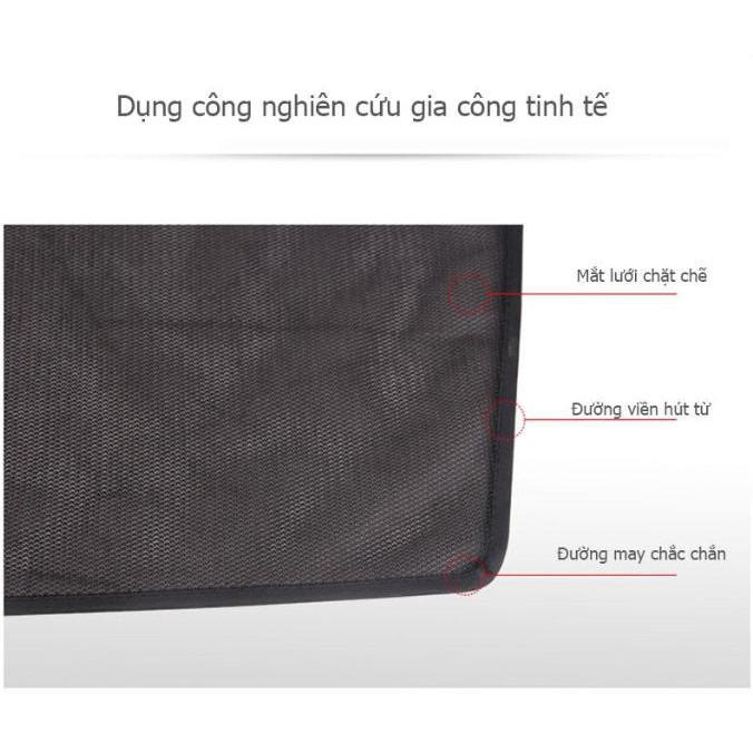 Khuyến mãi - Tấm che nắng cửa sổ ô tô từ tính UV 100 bộ 2 cửa trước và 2 cửa sau