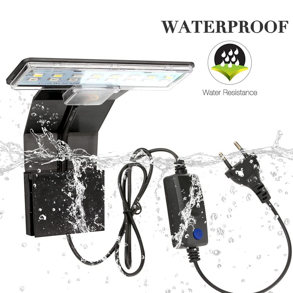 Đèn LED Bể Cá, Đèn Bể Cá, Đèn LED Chiếu Sáng Bể Cá, Đèn Bể Cá Cho Bể Cá 20-40 Cm, 5W , Làm Mờ Ba Bước, Siêu Mỏng