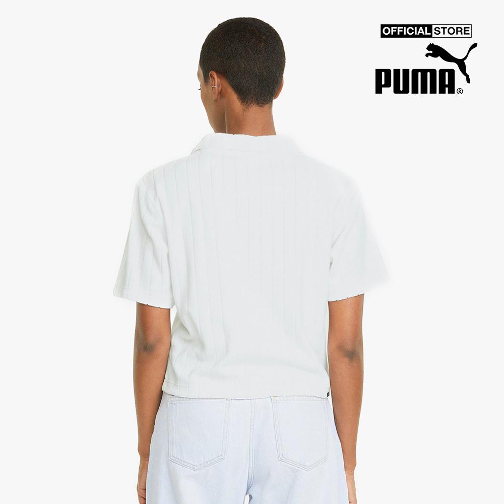 PUMA - Áo thun polo nữ Downtown Towelling 533589