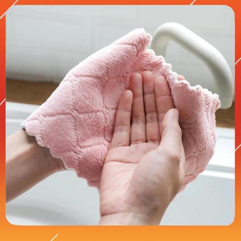 Khăn Lau Tay Nhà Bếp, Túi 10 Chiếc Tiện Dụng