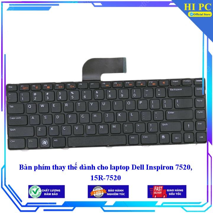 Bàn phím thay thế dành cho laptop Dell Inspiron 7520 15R-7520Hàng Nhập Khẩu