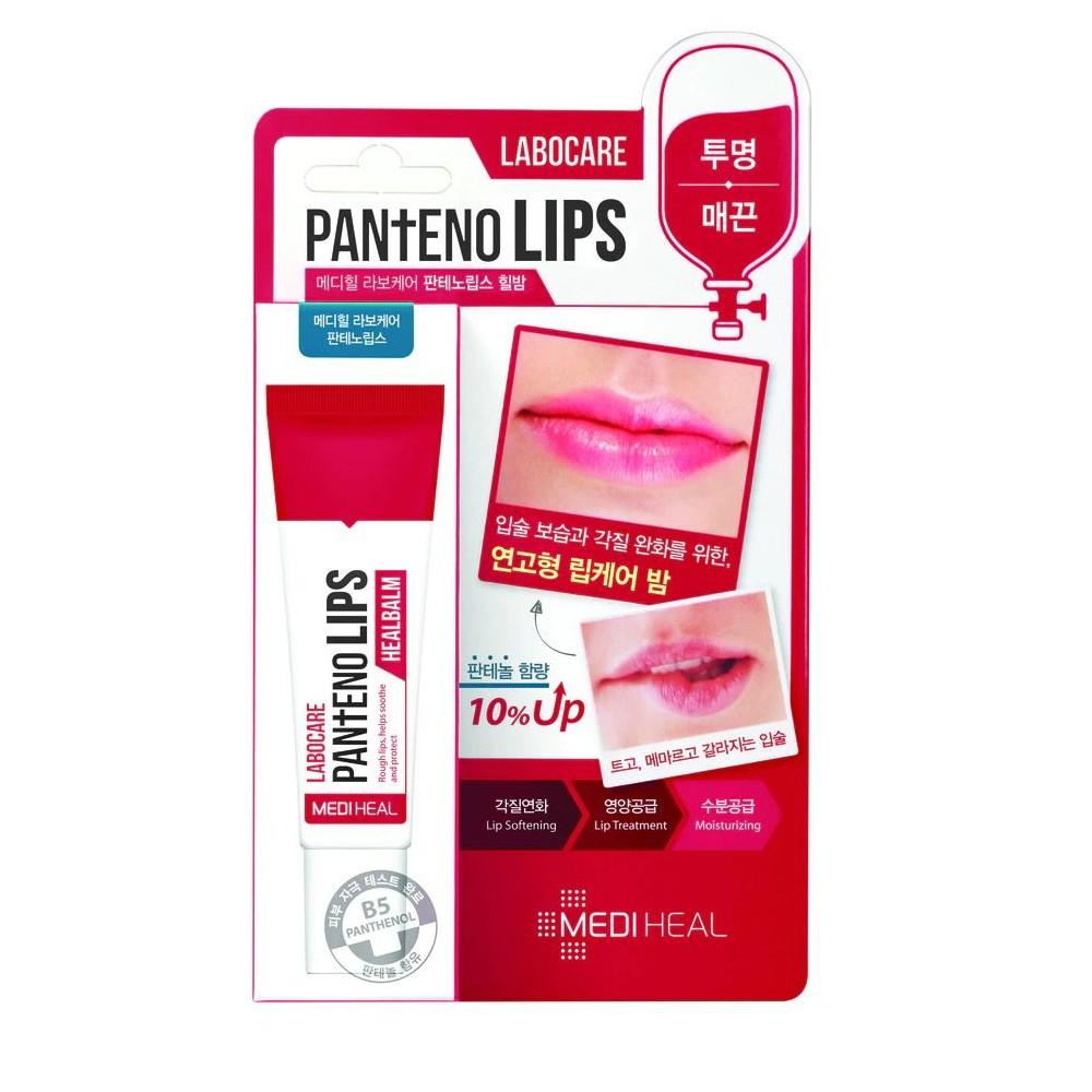 Son Dưỡng chuyên dùng cho môi khô nứt nẻ, thâm, bợt màu, nhợt nhạt Mediheal Labocare Panteno Lips 10ml