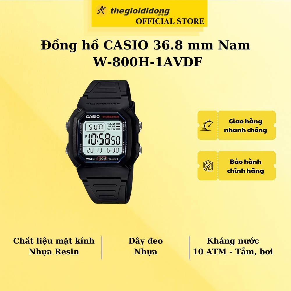 Đồng hồ Nam Casio W-800H-1AVDF - Hàng Chính Hãng