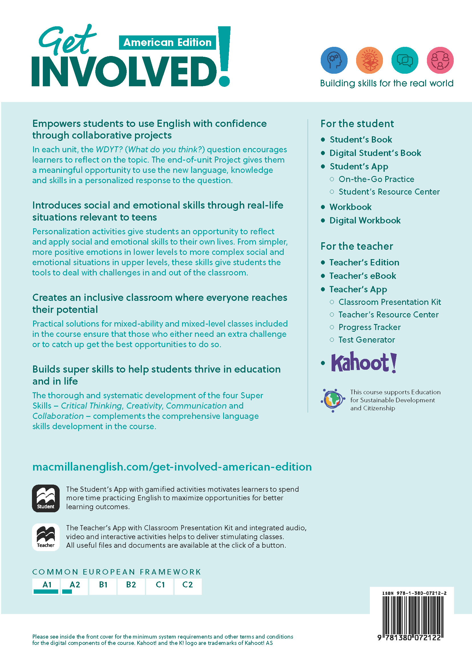 Get Involved! AmEng Intro SB with Student's App and Digital Student's Book