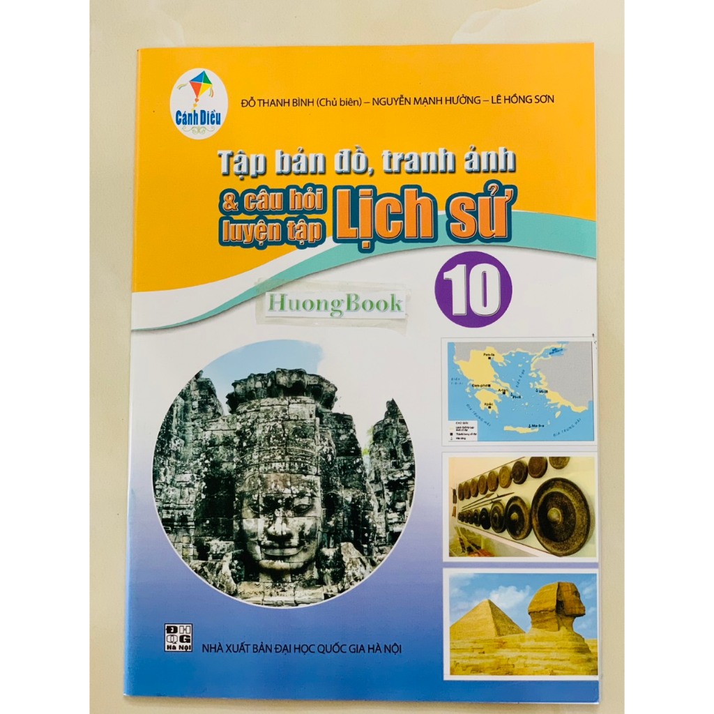 Sách - Tập bản đồ và tranh ảnh &amp; câu hỏi luyện tập Lịch sử 10 ( cánh diều ) - 2023