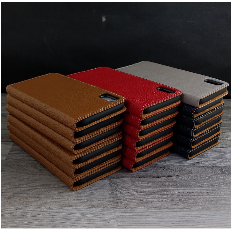 Bao Da dành cho Iphone Xs Max Da Bò