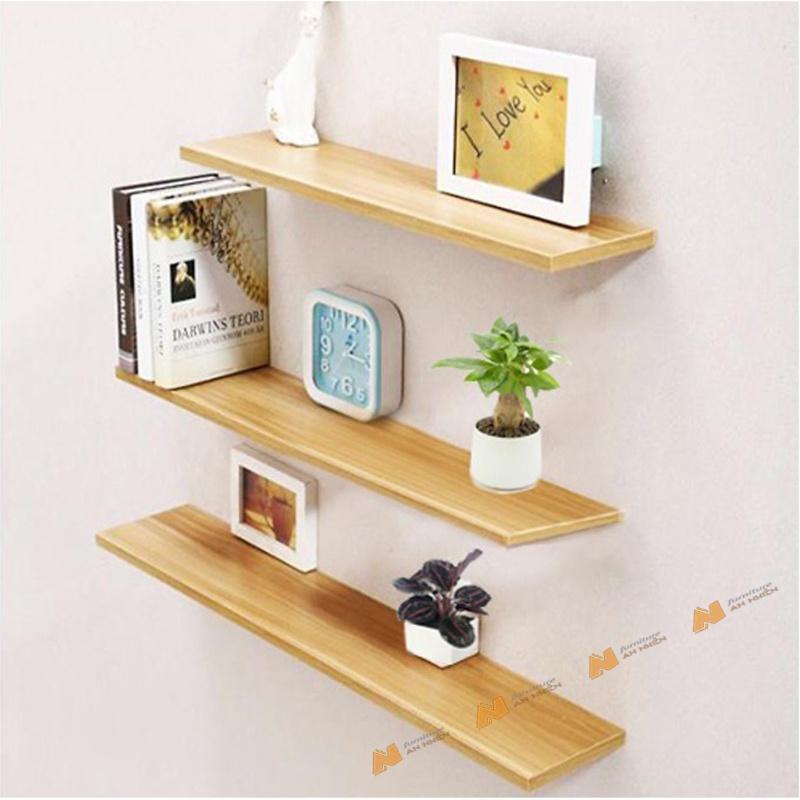 Made in VN kệ trang trí treo tường 15cm gỗ mdf 17mm công ty Mộc Phát độ bền trên 30 năm AN088