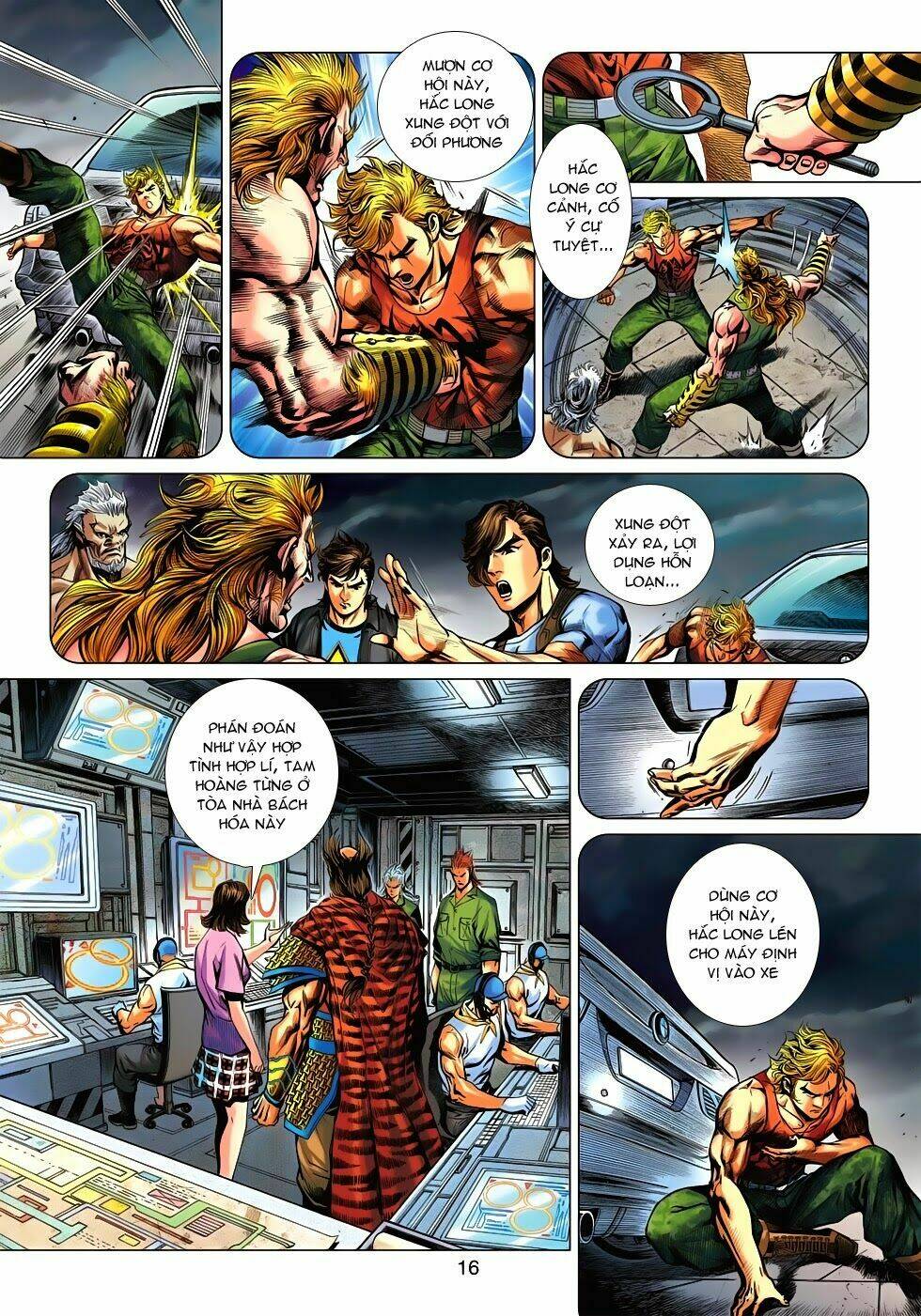 tân tác long hổ môn chapter 556 14