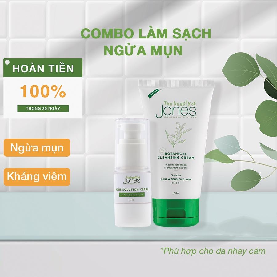 Combo làm sạch và ngừa mụn The Beauty of Jones