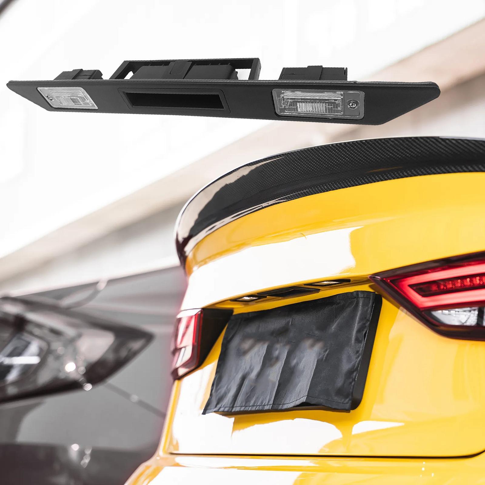 Trunk Handle Licence Plate Light Number Plate Lights for A3 A4 Easy to Install