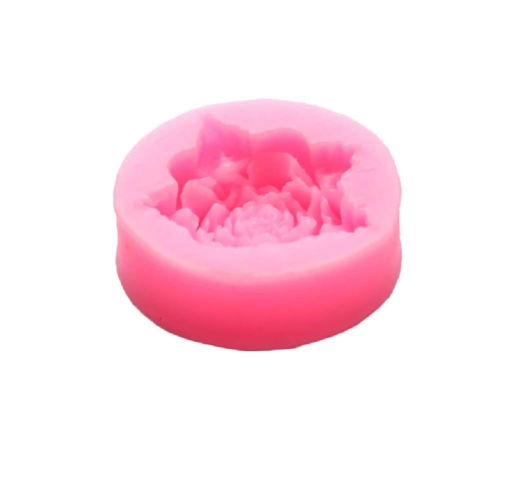Khuôn silicon hoa hồng 3d