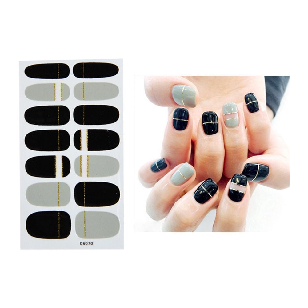 Set 14 miếng dán móng trang trí nghệ thuật