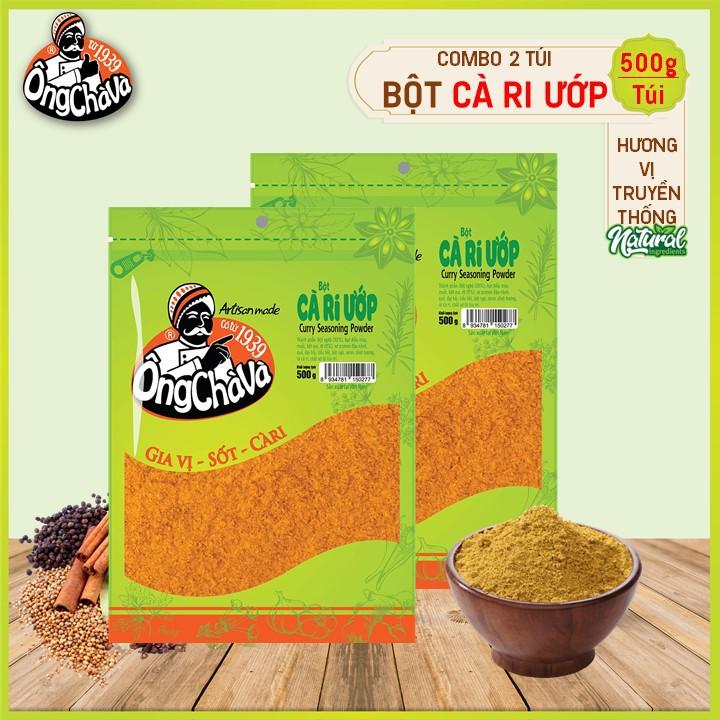 Combo 2 Túi Bột Cà Ri Ướp Ông Chà Và 500g (Curry Seasoning Powder)