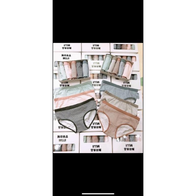 10 QUẦN LÓT COTTON KẺ 031