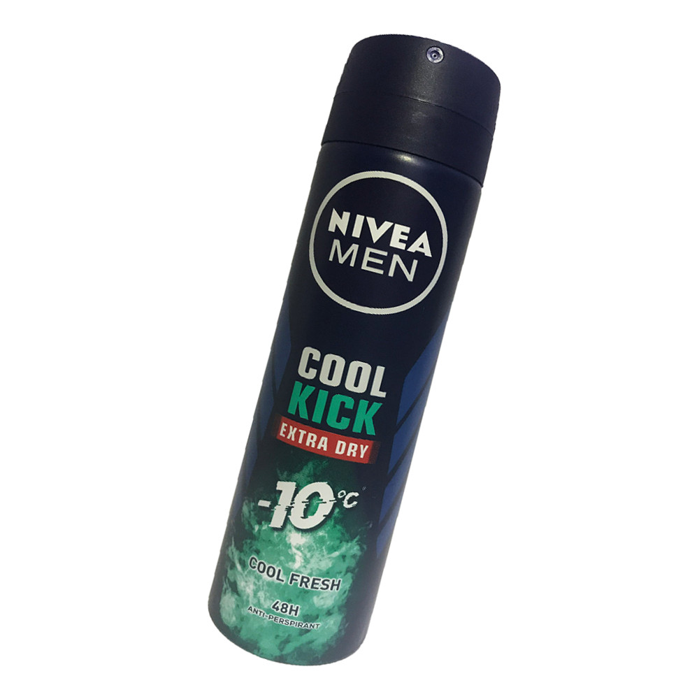 Xịt Khử mùi Nivea Men Cool Kich Extra Dry 150ml- Cool Fresh Mới