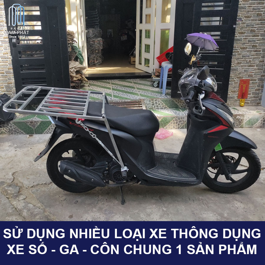 BAGA CHỞ HÀNG HỘP 60CM X 70CM SỬ DỤNG NHIỀU LOẠI XE CHUẨN NAM PHÁT