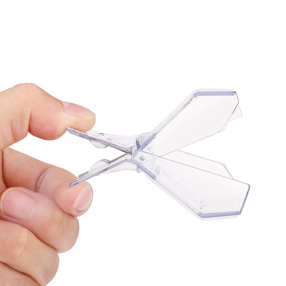 Kẹp bắt ong chúa 5 cái, bằng nhựa trong suốt, dễ sử dụng, tiện lợi