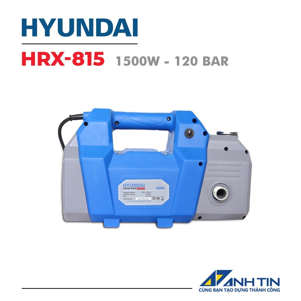 Máy rửa xe, xịt rửa cao áp HYUNDAI HRX815 I Motor cảm ứng từ - Bảo vệ chống giật