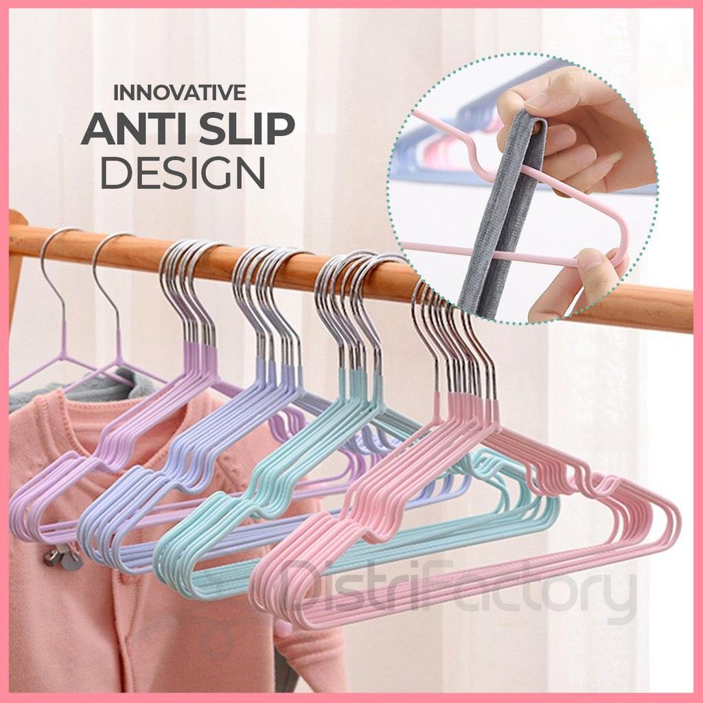 Móc treo quần áo-mắc nhôm bọc nhựa-cho gia đình-cá nhân-shop thời trang