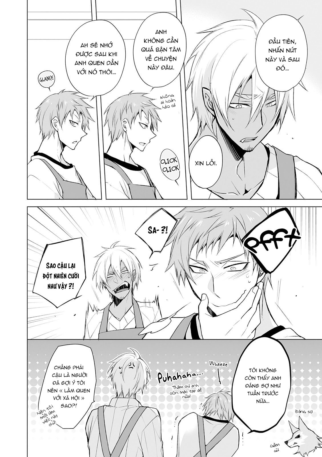 anh chàng người sói và tiểu thuyết gia lập dị chapter 5.1 7