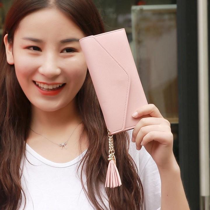 Ví nữ dài thời trang Hàn Quốc