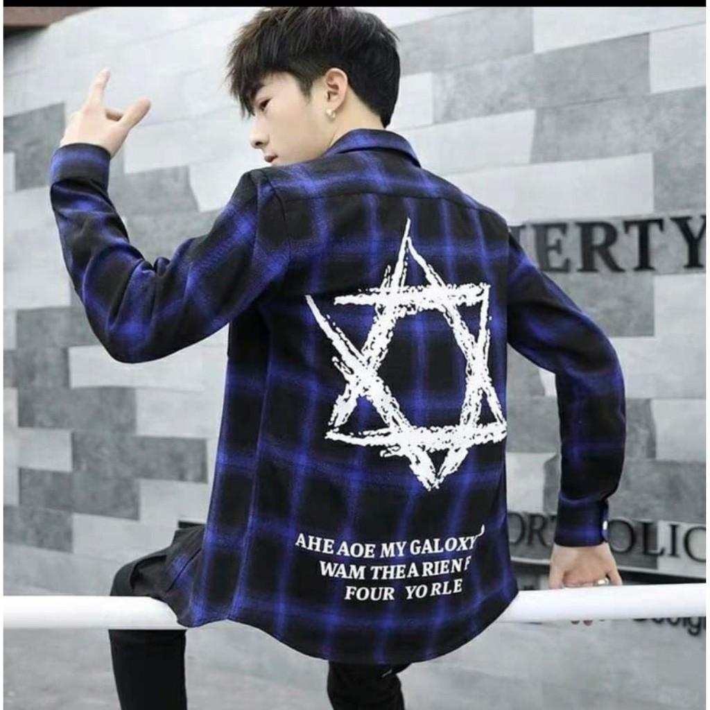 ÁO SƠ MI NAM TAY DÀI CỔ BẺ PHONG CÁCH