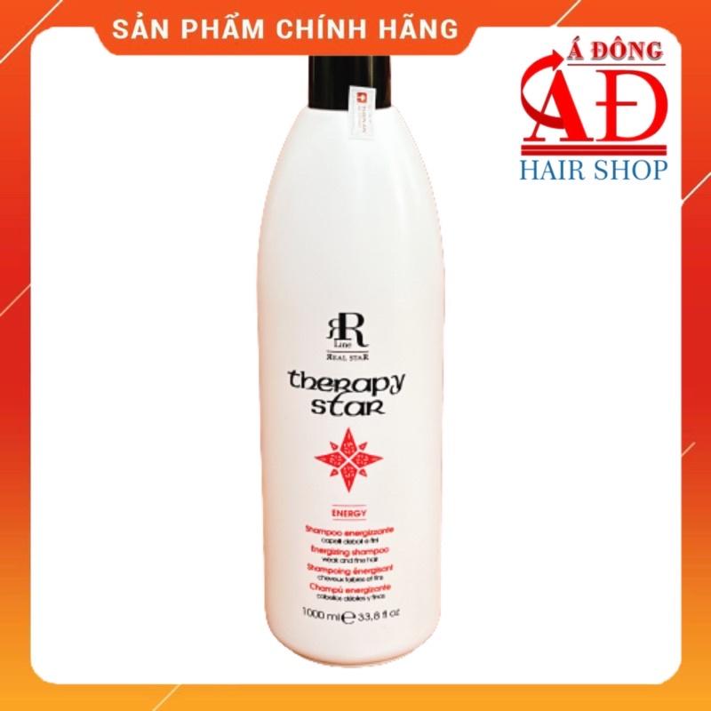 Dầu Gội Hấp Dưỡng Tóc Rr Line Real Macadamia Argan Therapy Silver Star Italy - Dầu Gội Therapy 1000