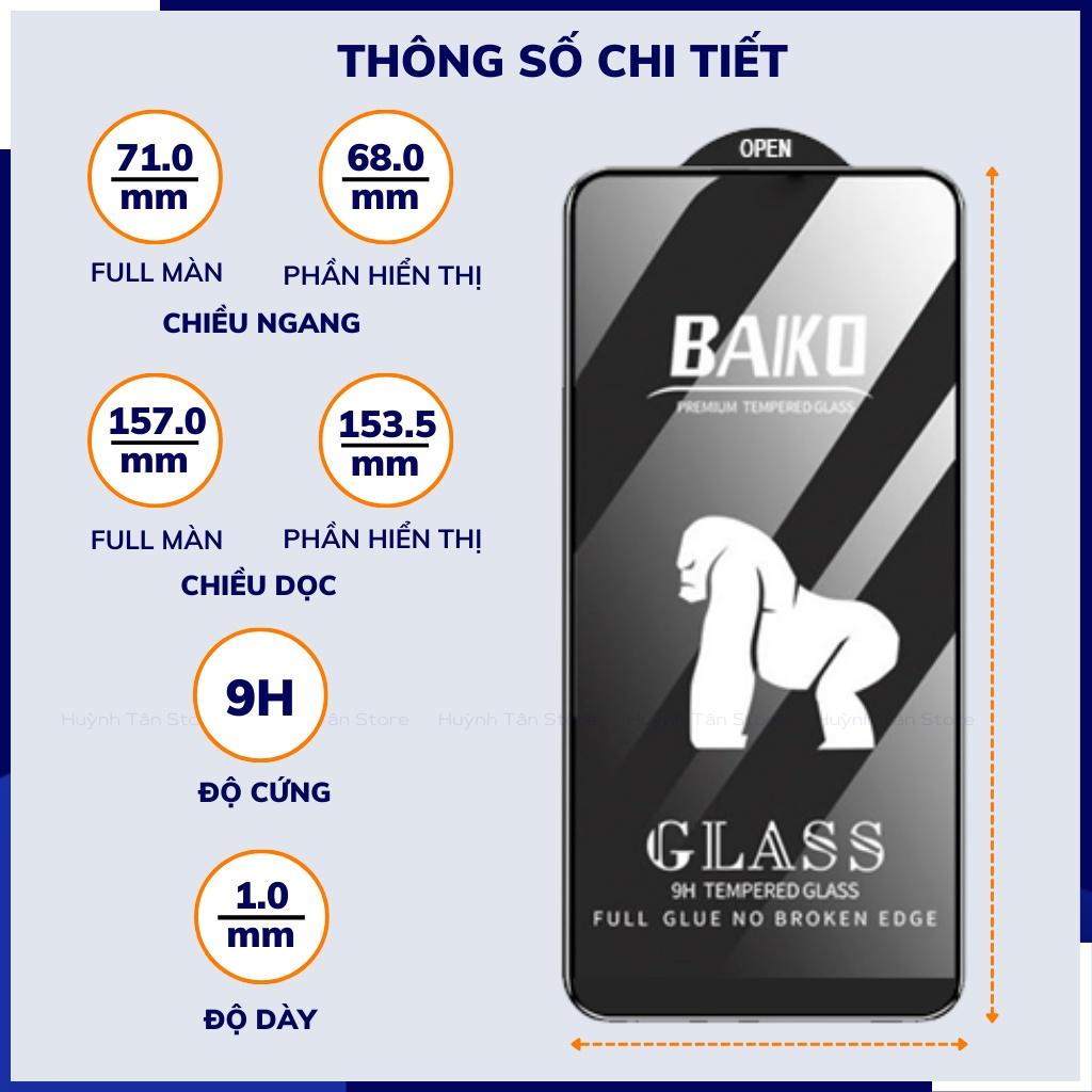 Cường lực redmi k40s poco f4 baiko chống va đập bảo vệ màn hình phụ kiện huỳnh tân store