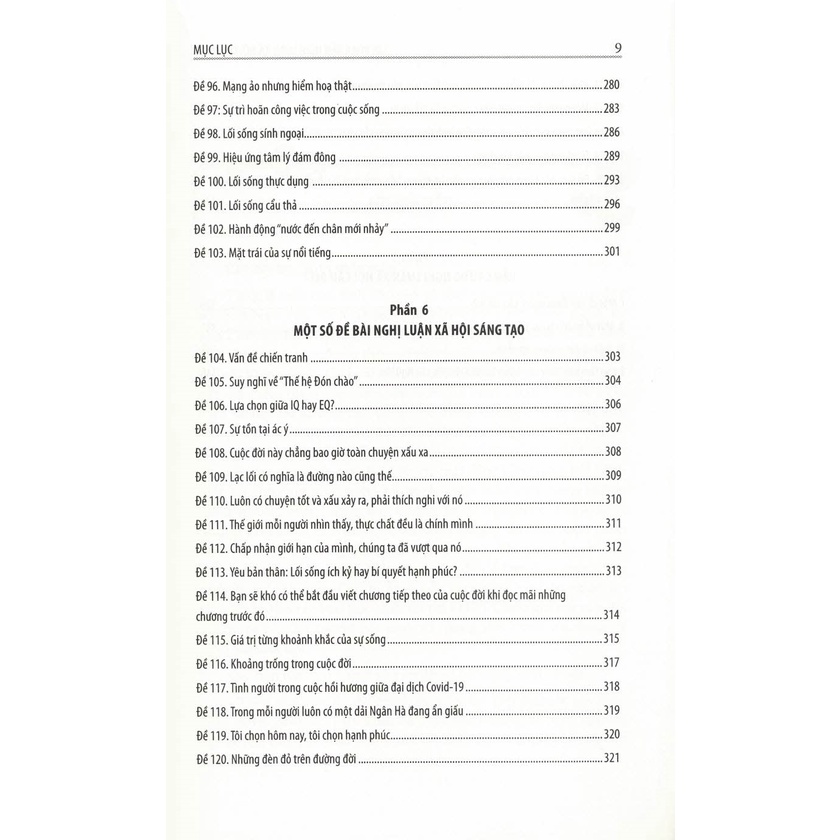 Sách - 125 Đoạn Vân Nghị Luận Xã Hội Chọn Lọc