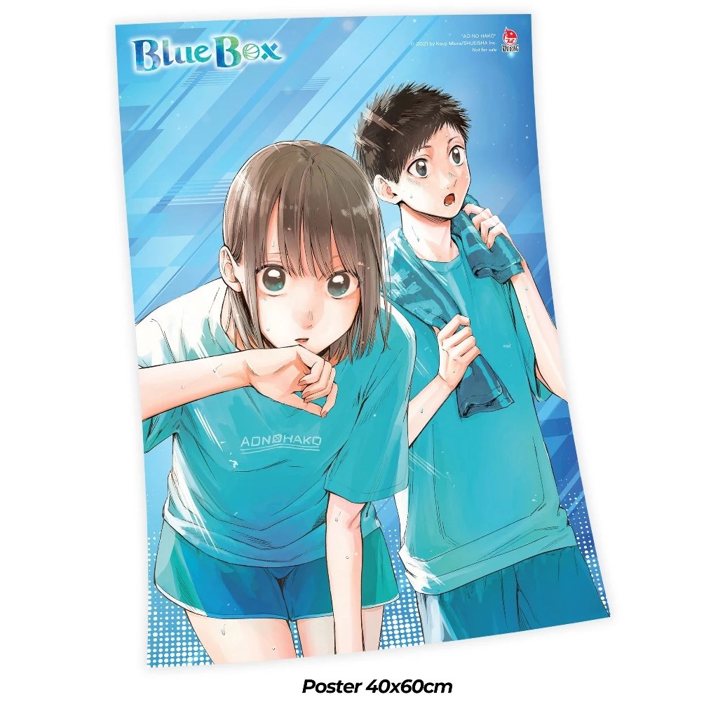 Truyện tranh - Blue Box - Tập 1 - Chị Chinatsu - Tặng Kèm Postcard và Poster kèm ống